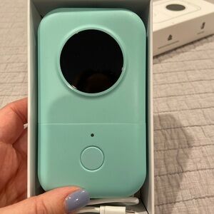 Phomemo D30 Bluetooth Label Printer – Mint Green – Portable Sticker Printer